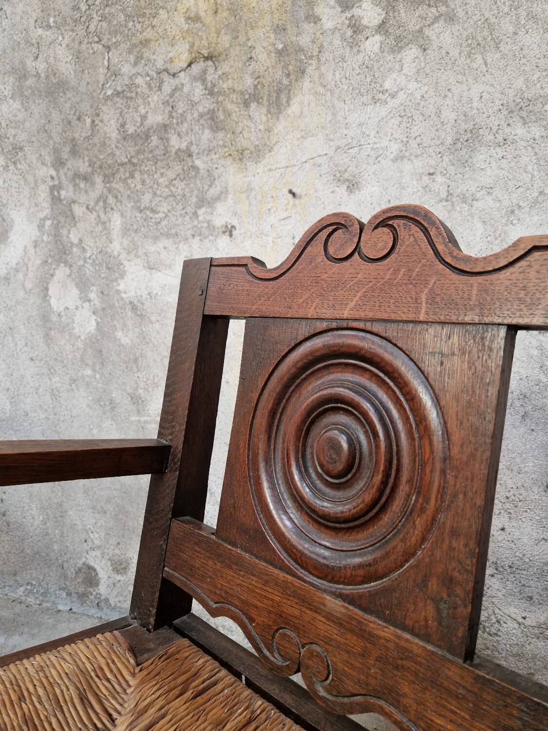 Pair of neo-Basque armchairs