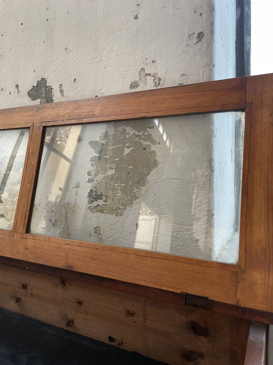 50s display cabinet side table