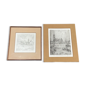 Deux gravures maurice
