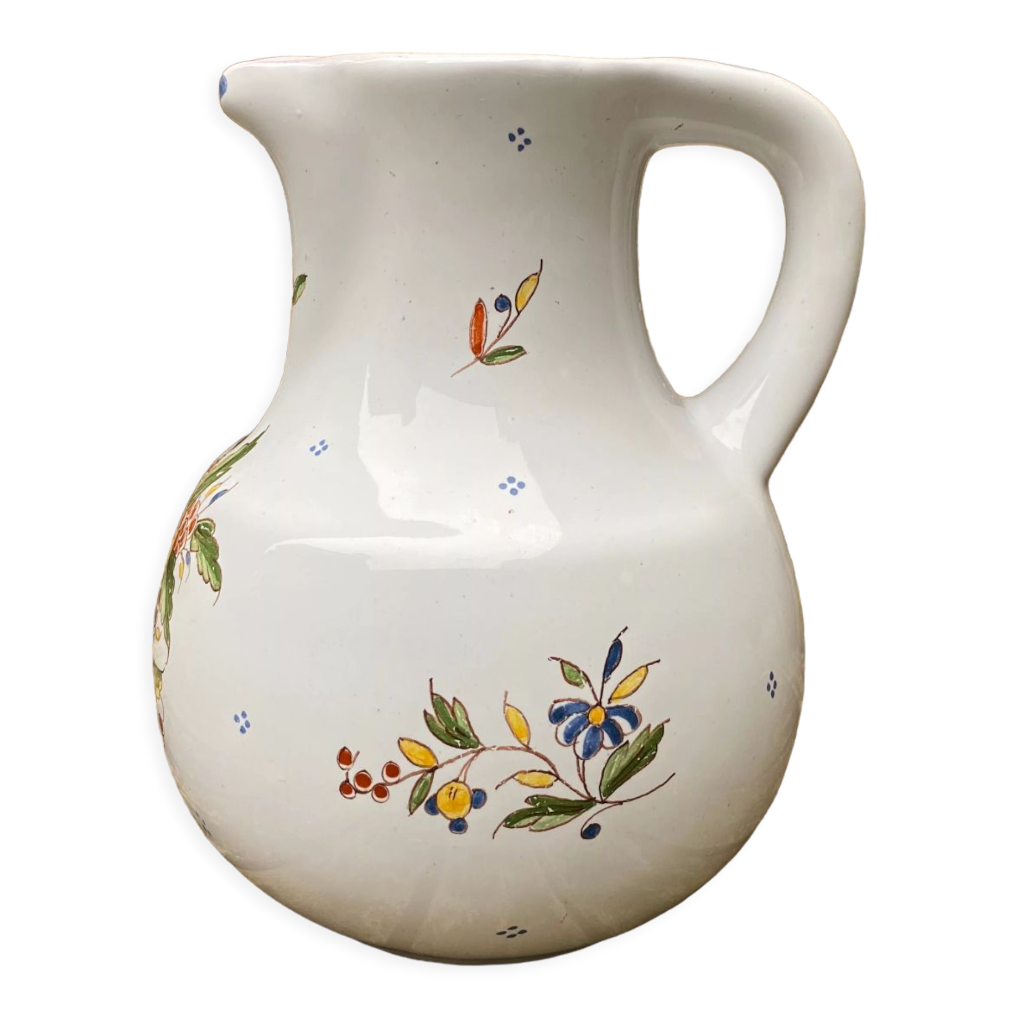 Pitcher handmade décor Rouen