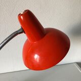 Vintage 1960 coral 40cm desk lamp