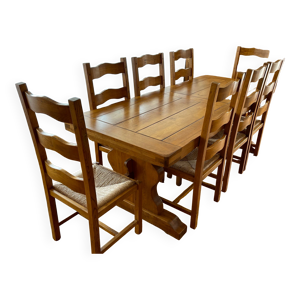 table de salle à manger - chaises