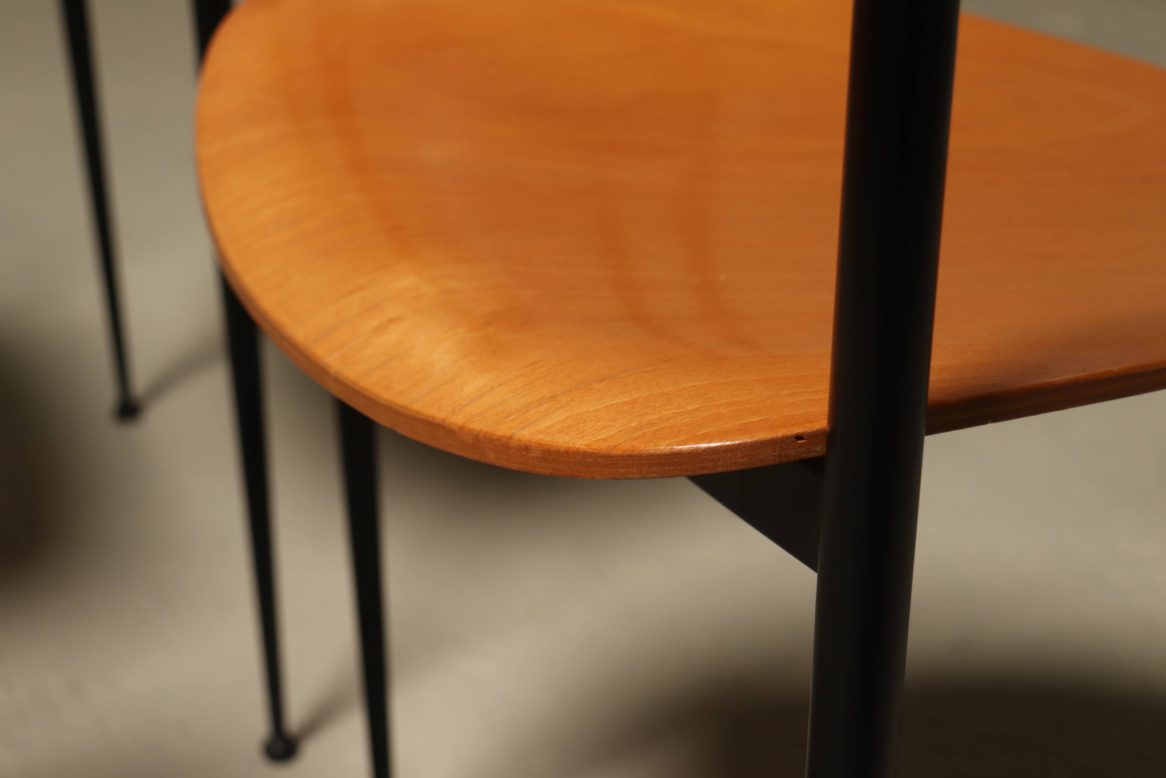 Set of 4 Post Modern Dining Chairs by Tetide Italy 1980s