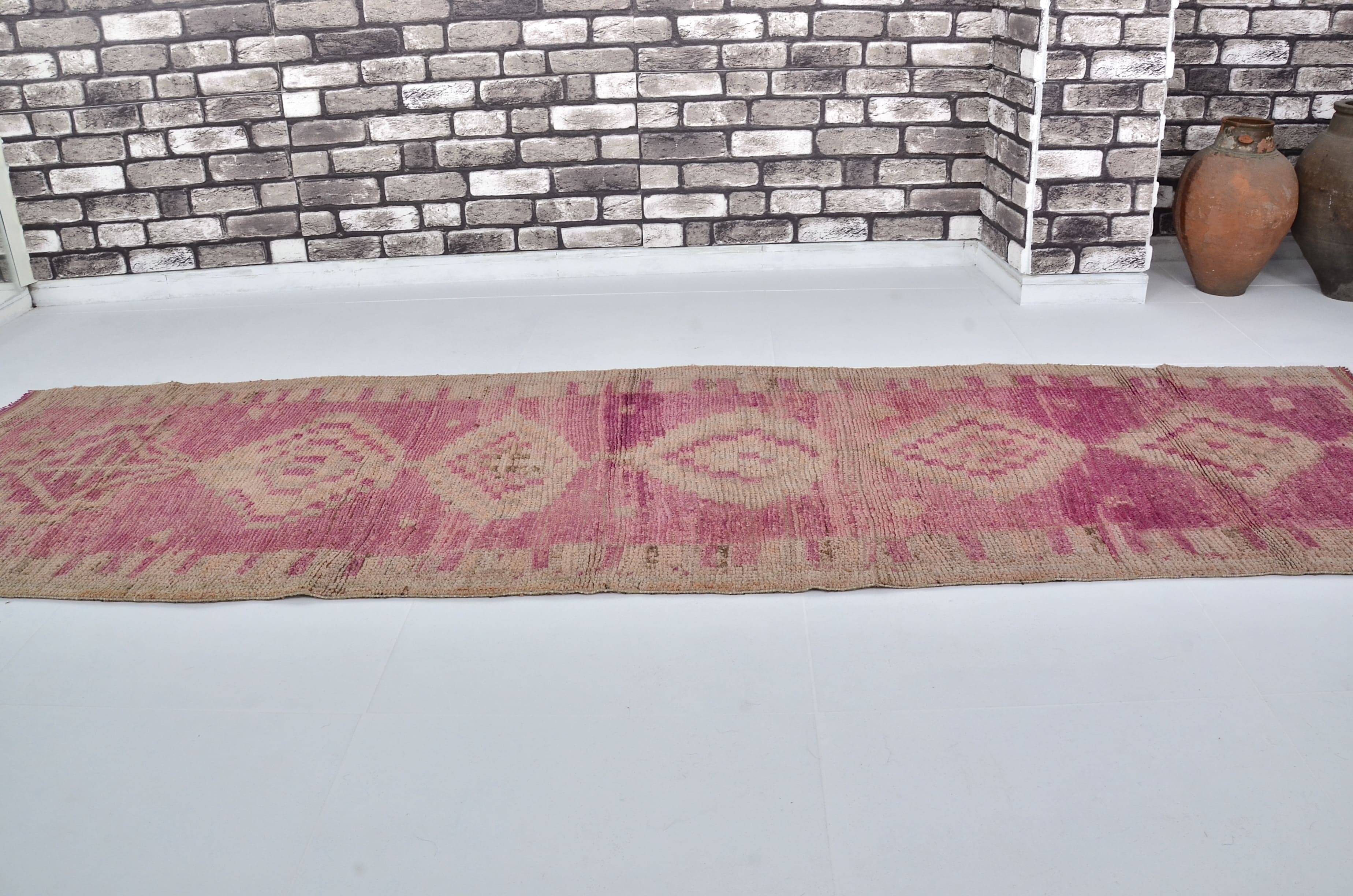 Oushak Handknotted Floral Runner sku 2179