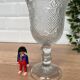 Moulded glass calice
