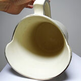 Large antique toilet bowl faience Hamage Moulin des Loups