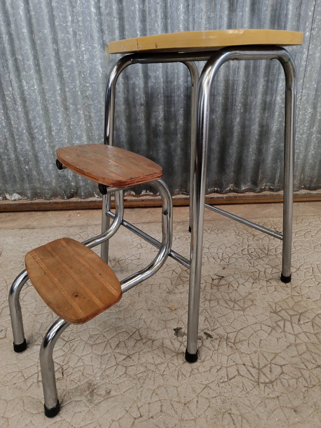 Vintage step stool