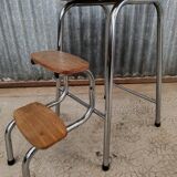 Tabouret escabeau marche-pied vintage