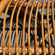 Vintage rattan armchair