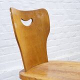 A pair of Swedish dining chairs 1950's