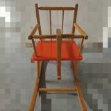 Rocking horse, vintage, secure and robust.