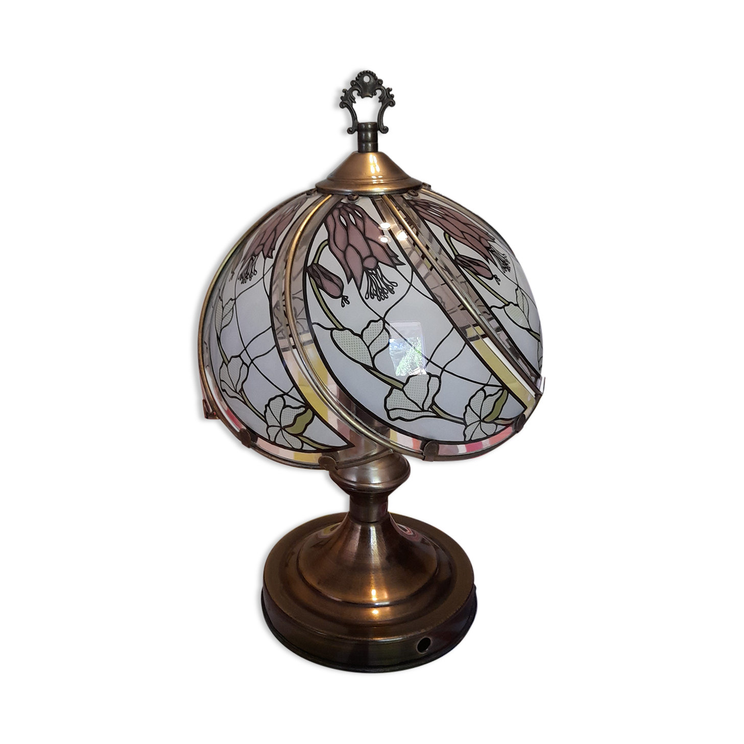 Vintage touch lamp
