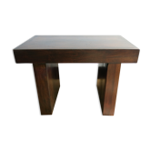 Banc massif en bois tropical