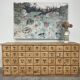1940s trade furniture with drawers, 1930s