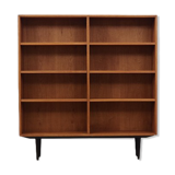 Oak bookcase, 70's, Danish design, production: Denmark
