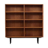 Oak bookcase, 70's, Danish design, production: Denmark