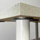 Postmodern Italian vintage dining table with terrazzo-style surface, 1980s.