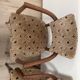 Paire de fauteuils bridge en teck circa 1970 vintage