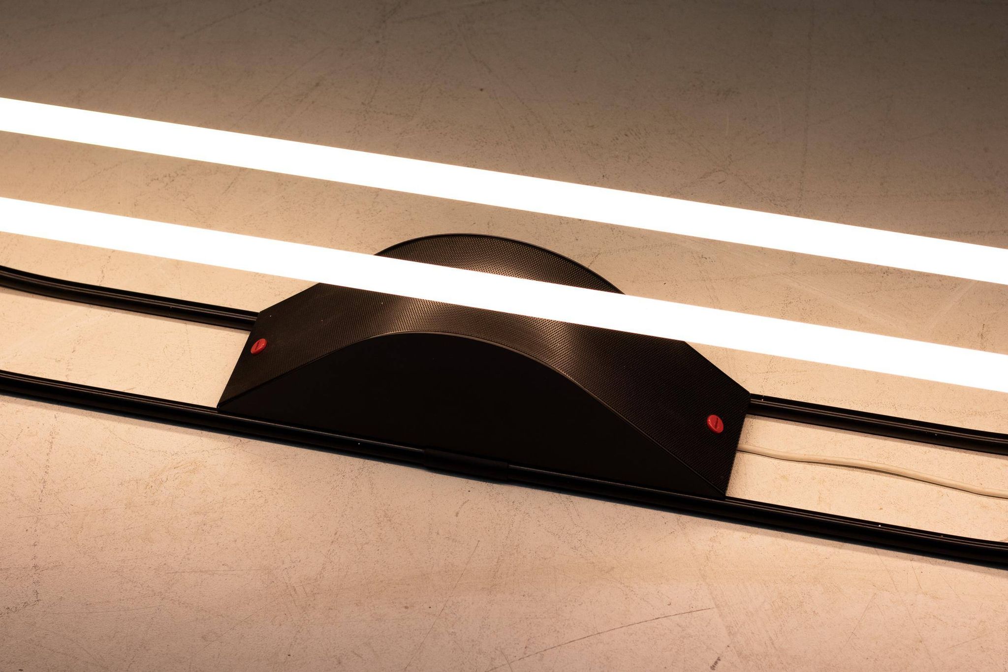 Floor lamp or fluorescent wall light from the 1980s by Gian Nicola Gigante for Zerbetto.