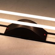 Floor lamp or fluorescent wall light from the 1980s by Gian Nicola Gigante for Zerbetto.