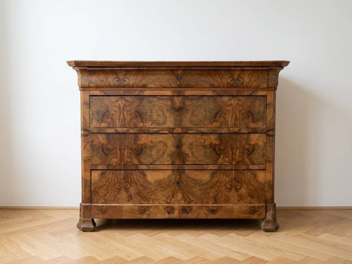 Commode ancienne bois noble