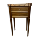 Old rag maker Louis XVI style marble side table early twentieth century
