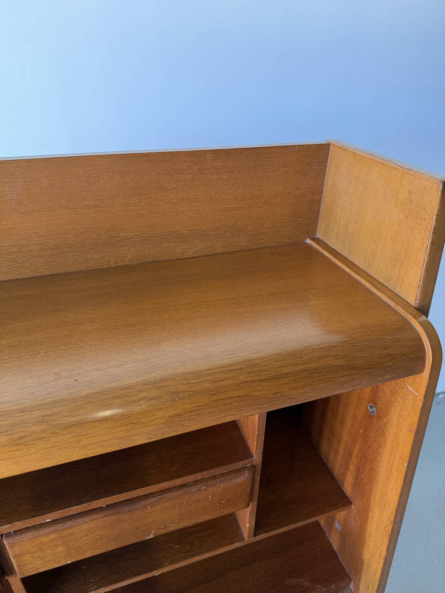 Bureau secrétaire à abattant design attribué à René Jean Caillette