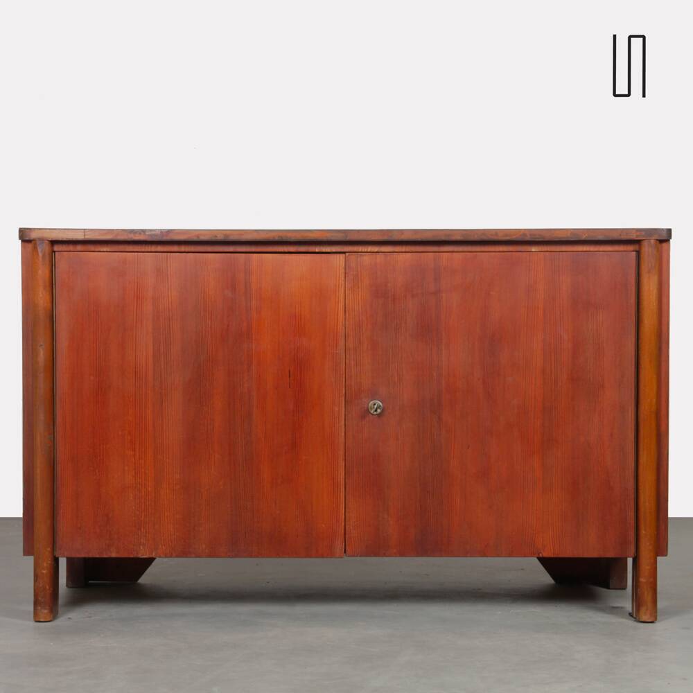 Wooden chest of drawers from the 1950s