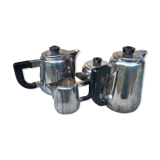 Silver metal tea/coffee set circa 1930 - Art Deco period - Christofle