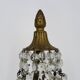 Pair of balloon lamps with pendants in Louis XVI Directoire style. 50