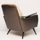 Mid century armchair newly upholstered