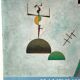 Poster Kandinsky, Deux traits noirs, Editions Hazan, 1988
