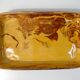signed mixed earth ceramic tray with marbled effect
