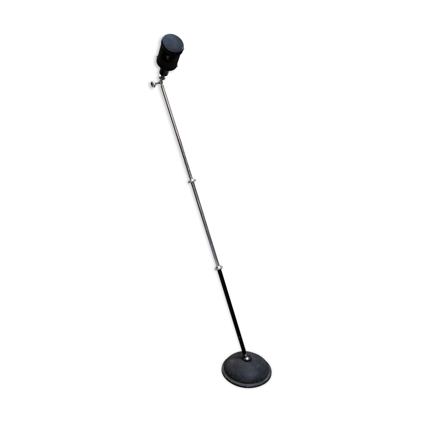 Particular telescopic lamp in industrial style Italy 50s