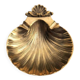 Solid brass scallop / pocket tray / ashtray/