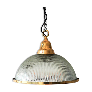 Suspension « coupole - laiton