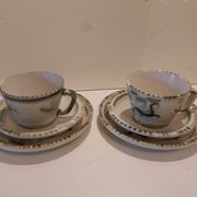 Duo tasses assiettes à gâteaux Kéraluc Quimper