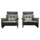 Design Mid-Century leatherette Armchairs by Arch. Spicka, around 1970s