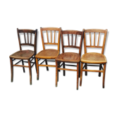 Set of four Luterma bistro chairs