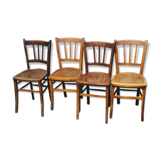 Set of four Luterma bistro chairs
