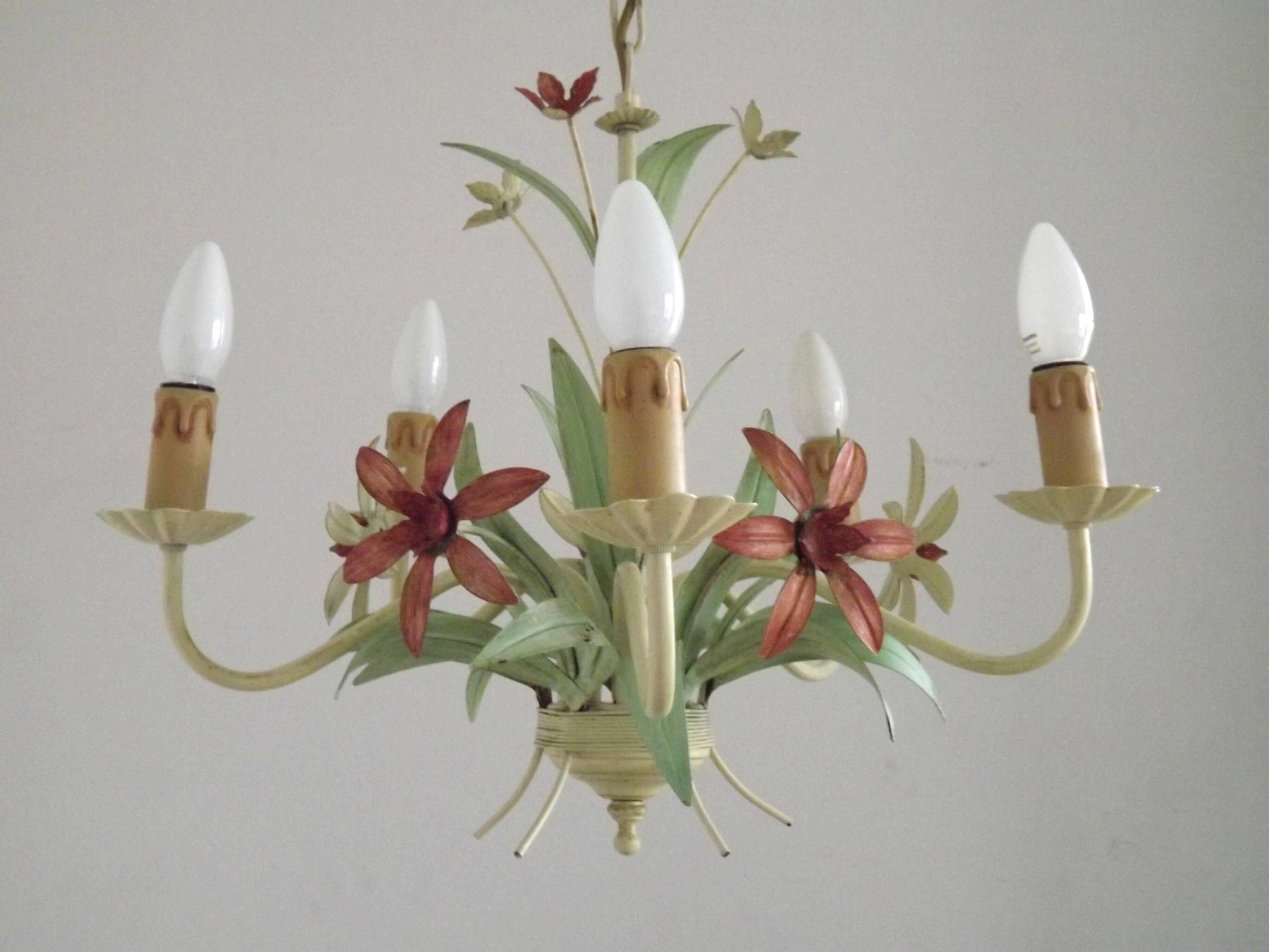 Lustre, style bouquet floral