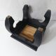 petite table d'appoint porte plante en bois massif