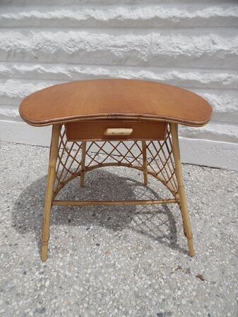 Children's desk in rattan