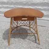 Children's desk in rattan