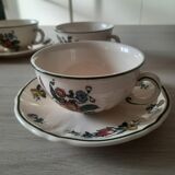 Set of 5 old cups Villeroy & Boch