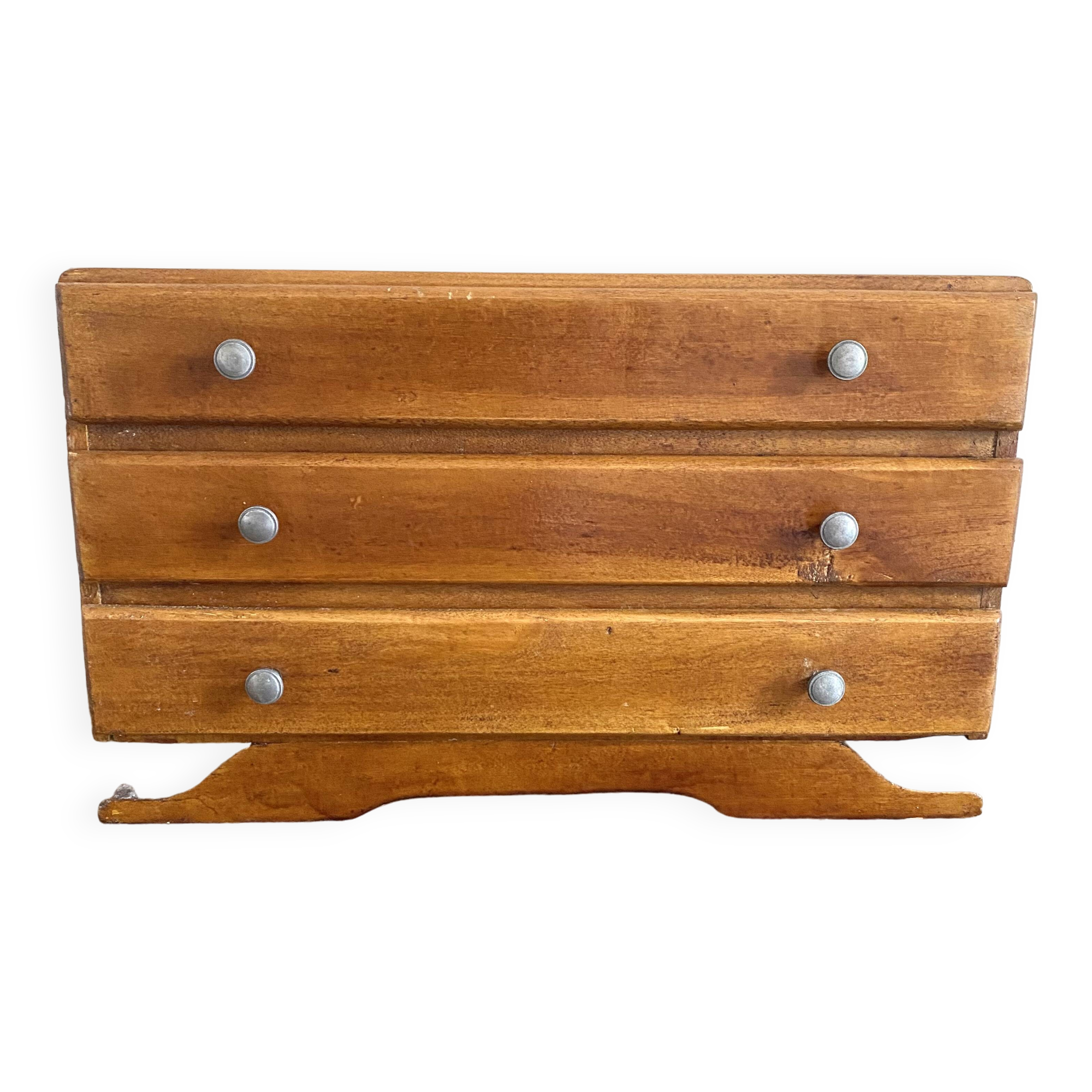 Small piece of furniture with drawers from the 50s and 60s