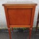 Pair of bedside drawer fluted feet
