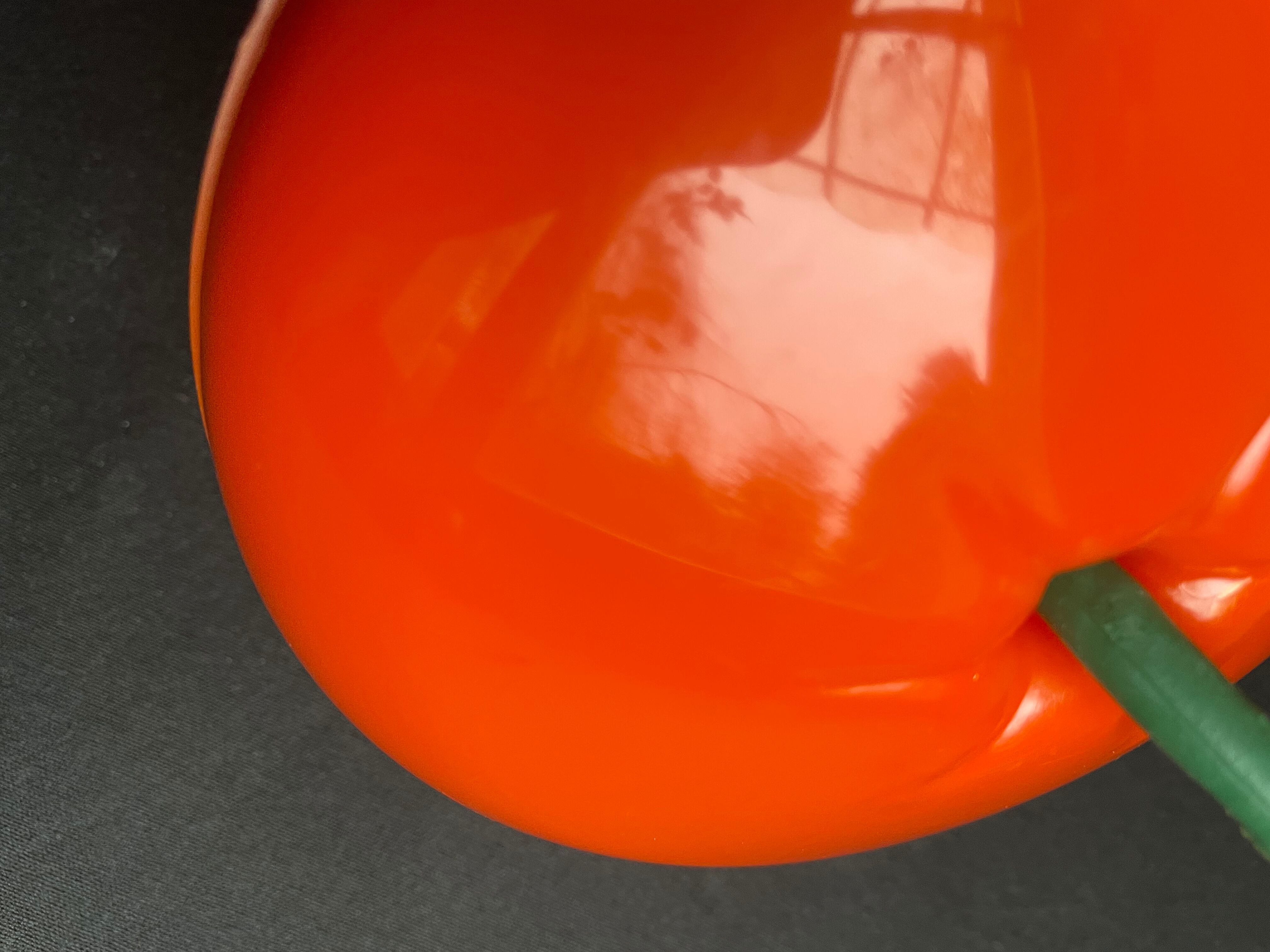 Orange apple ice bucket 1970