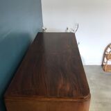 Vintage dresser with compass feet