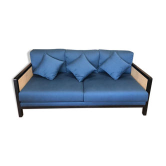 2/3-seat canning sofa and blue fabrics